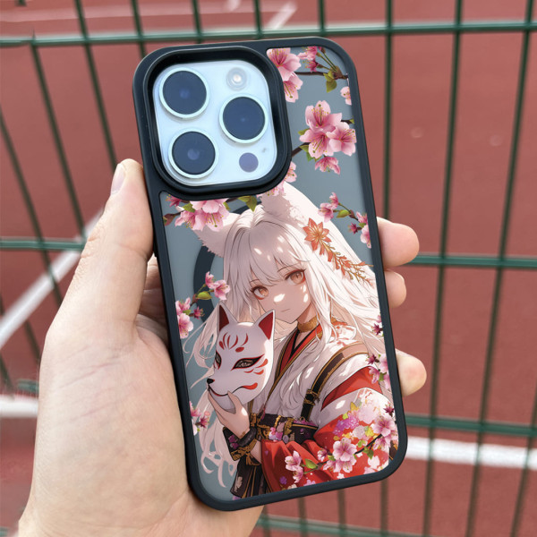 Чехол для iPhone Kitsune sakura