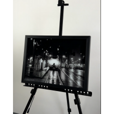 LED постер Ночной город с подсветкой