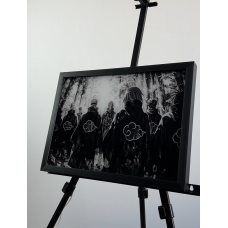 LED постер Акацки лес с подсветкой