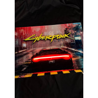 LED постер Cyberpunk с подсветкой