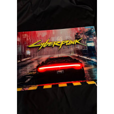 LED постер Cyberpunk с подсветкой