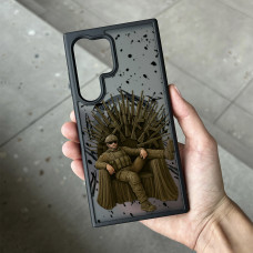 Чехол для Samsung Galaxy S23 Plus Солдат Трон