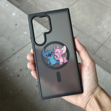 Чехол для Samsung Galaxy S23 Plus Стич и подруга