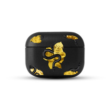 Чехол для AirPods 2 Змея и Розы