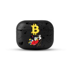 Чехол для AirPods Pro Скрудж Биткоин