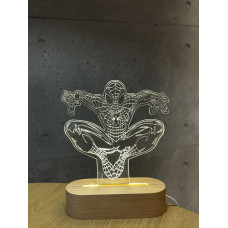 Постер из акрила, с подсветкой и любимым персонажем