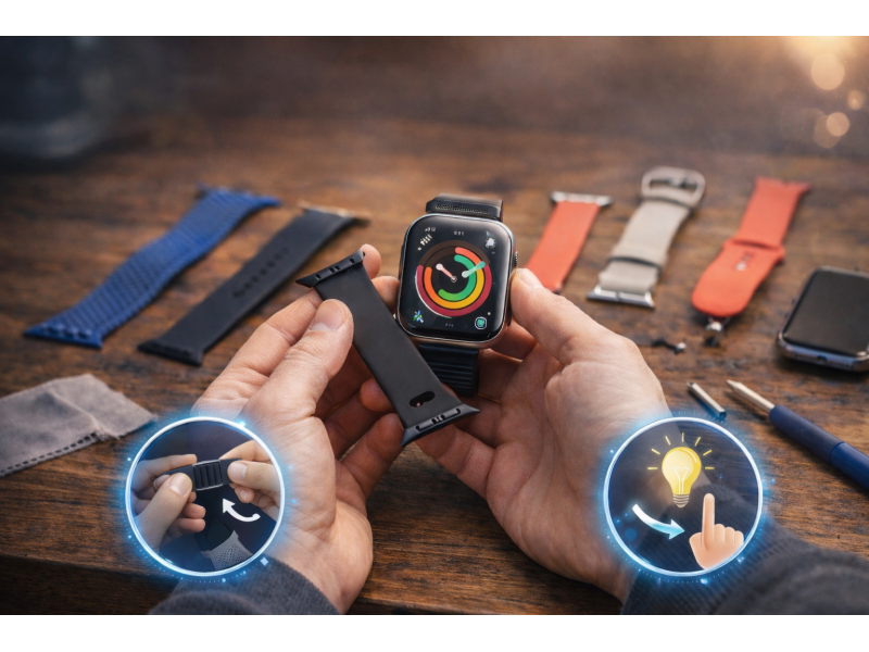 Как заменить ремешок на Apple Watch: инструкция и советы