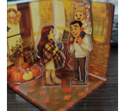 Куб с персонажами