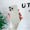 Чехол для iPhone 15 Молочный матовый силикон