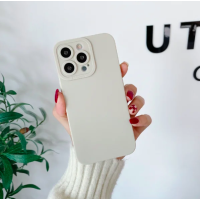 Чохол для iPhone 15 Молочний матовий силікон