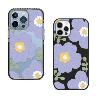 Чехол для iPhone 15 Цветы Краска