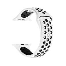 Ремінець Sport Apple Watch White Black