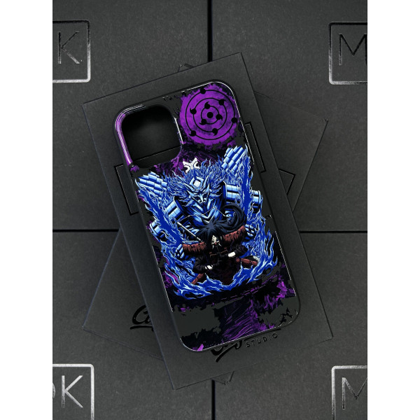 Чехол для iPhone 15 Мадара Blue
