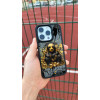 Чехол для iPhone 15 Gold Teddy
