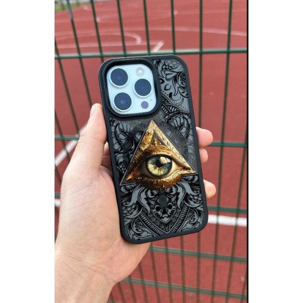 Чехол для iPhone 14 Pro Max Illuminati Eye v1.0