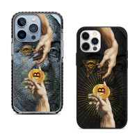 Чехол для iPhone 17 Air Биткоин Лучи