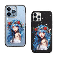Чохол для iPhone 15 Blue Flora