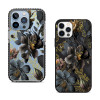 Чехол для iPhone 15 Черные Цветы