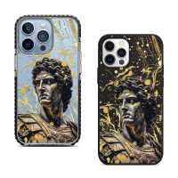 Чехол для iPhone 16 Makedonsky Gold