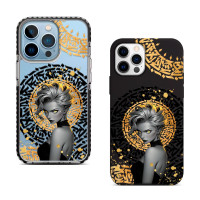 Чехол для iPhone 13 Девушка Каллиграфия