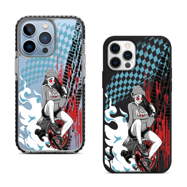 Чехол для iPhone Дівчина Колесо