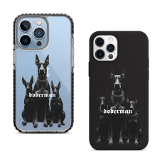 Чехол для iPhone 12 Mini Доберман