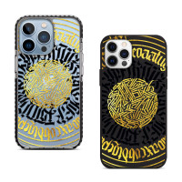 Чехол для iPhone 16 Калиграфия Голд