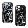 Чехол для iPhone 15 Лицо Серебро