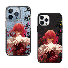 Чехол для iPhone 13 Mini Макима Иероглифы