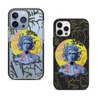 Чехол для iPhone 16 Plus Медуза Граффити