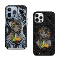 Чехол для iPhone 16 Plus Медуза Стакан