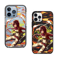 Чехол для iPhone X Микаса Клинок