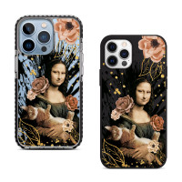 Чехол для iPhone 16 Plus Мона Кот