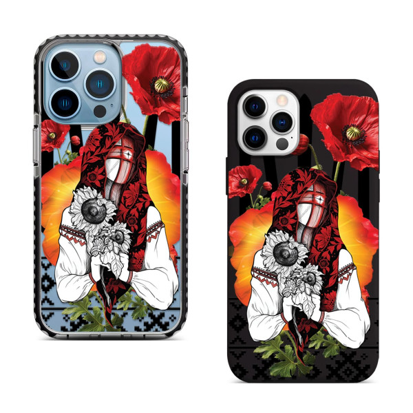 Чехол для iPhone Мотанка Маки
