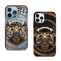 Чехол для iPhone 16 Олень Золото