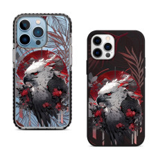 Чехол для iPhone 13 Mini Орёл Цветы