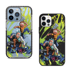 Чехол для iPhone 14 Plus Рик и Морти Топор