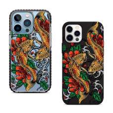 Чехол для iPhone 14 Plus Рыбы Узор