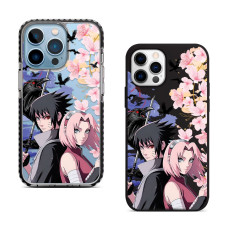 Чехол для iPhone 12 Mini Саске и Сакура