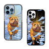 Чехол для iPhone 15 Собака Облака