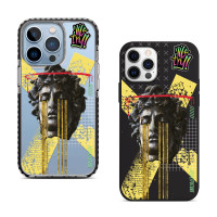 Чехол для iPhone X Статуя Нимб