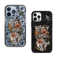 Чехол для iPhone 13 Цветы Ребра