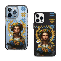 Чехол для iPhone 13 Украинка Косы