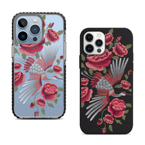 Чехол для iPhone Вишиванка Лілії