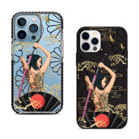 Чехол для iPhone 12 Японка Катана