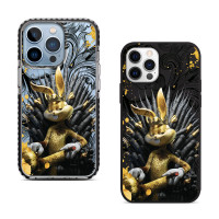Чехол для iPhone 15 Заец Кресло