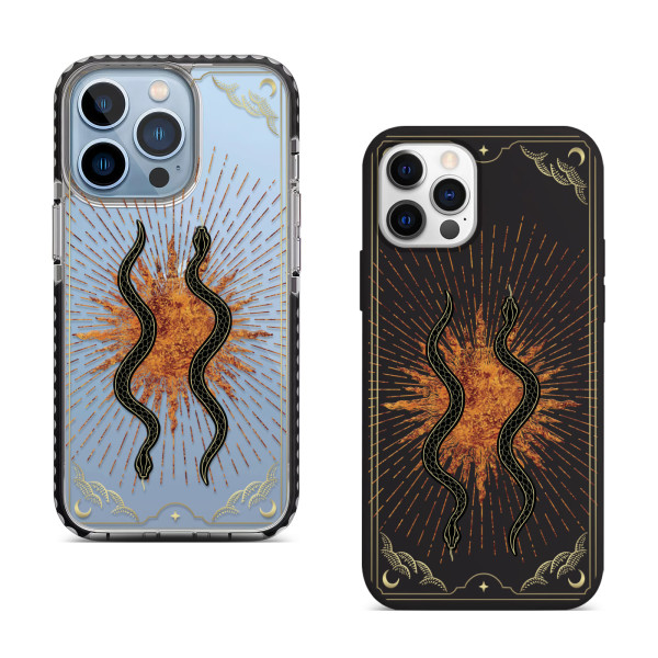 Чехол для iPhone Змії Скандинавія