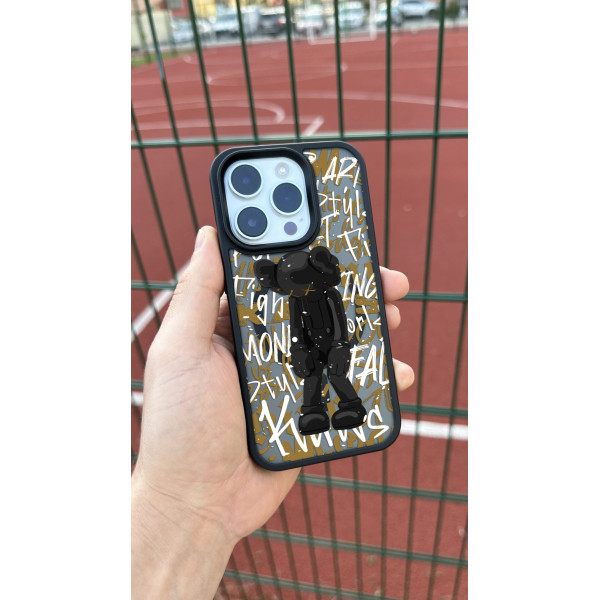 Чехол для iPhone 15 Bronse Kaws