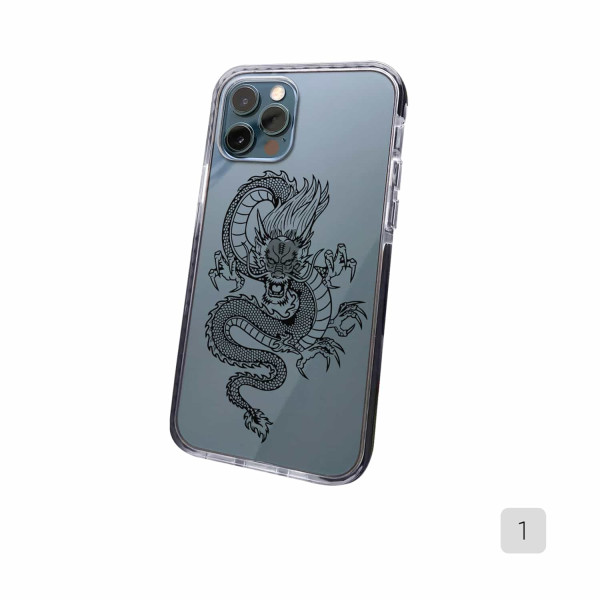 Чехол для iPhone 15 Asian Dragon