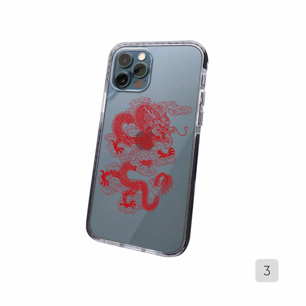 Чехол для iPhone 15 Asian Dragon